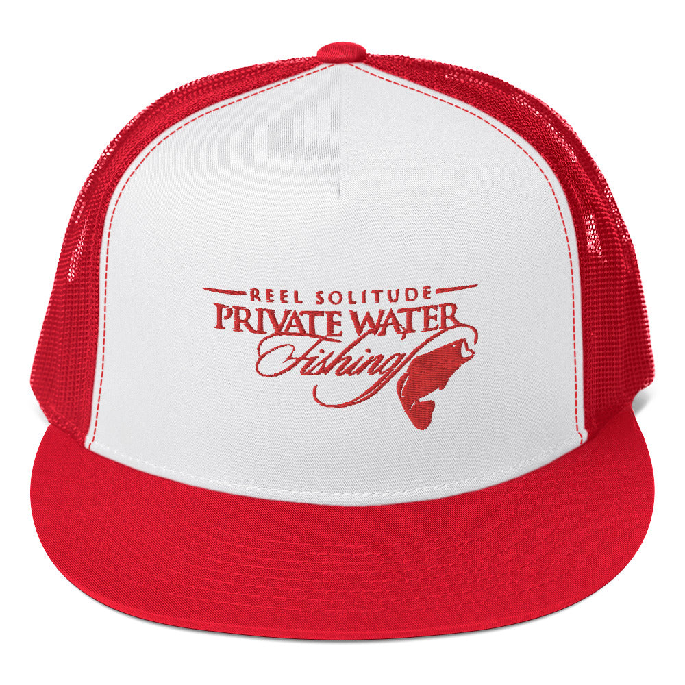 PWF Red Cap – Private Water Fishing