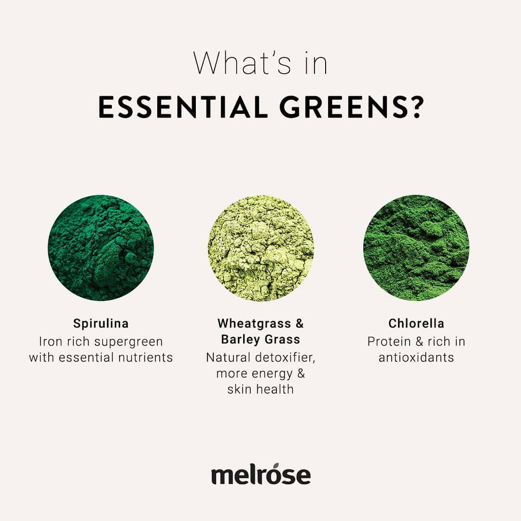What's in essential greens?