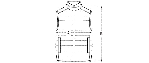 Gilet Size Guide