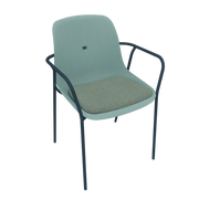 Pastel Turquoise Veeda Fine Armchair