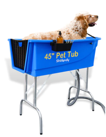 Petlift Indoor Outdoor Dog Bath Tub