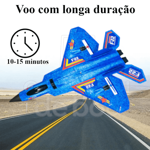 Avião Controle Remoto Super Resistente F22 - Hobbies e coleções - Ilha da  Figueira, Jaraguá do Sul 1253228457