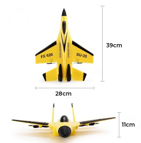 Avião Aeromodelo De Controle Remoto Fx620