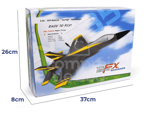 Avião profissional P-51D Mustang acrobático de controle remoto 2.4 Ghz–  Comprei de Boa
