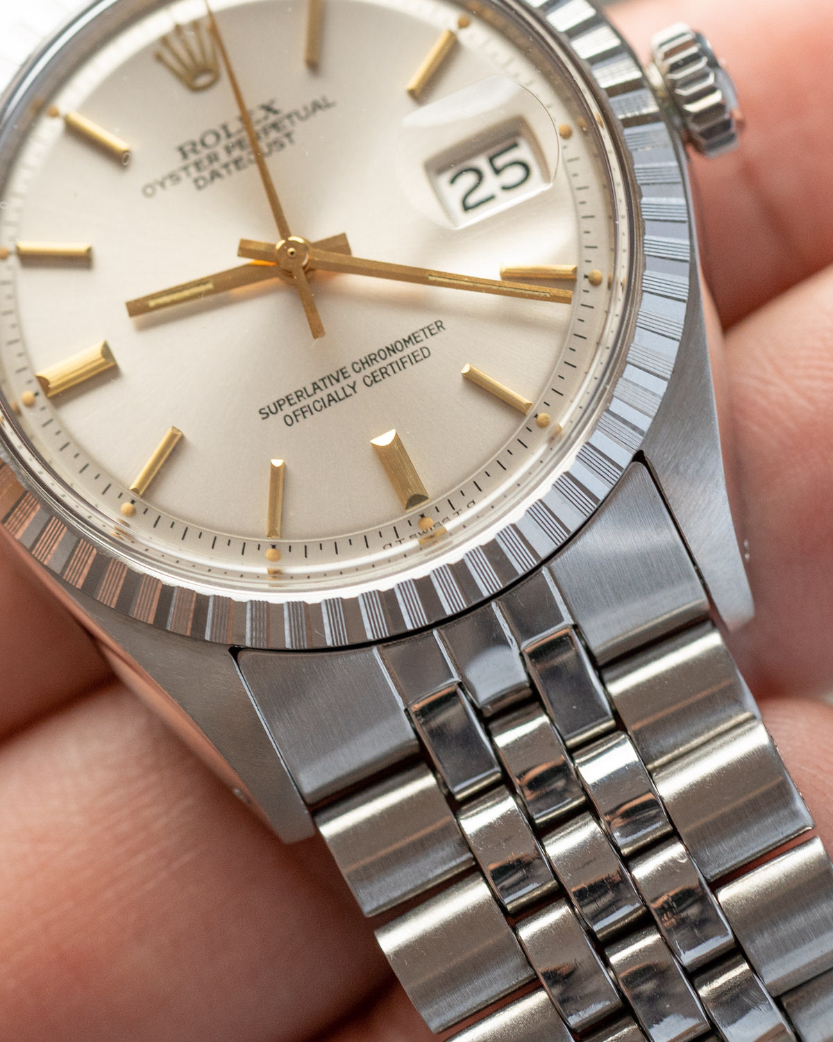 ロレックス デイトジャスト 1603 シルバー / ROLEX Datejust Silver Sigma Dial