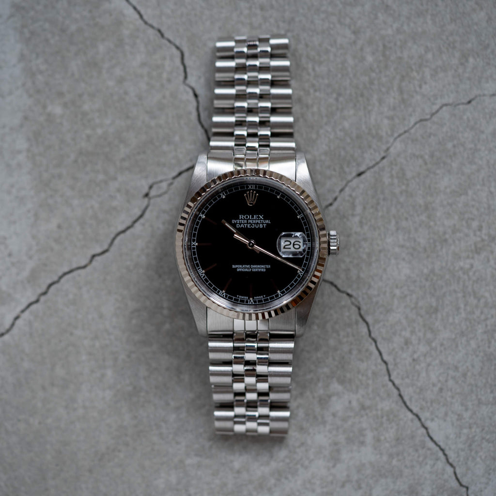 ロレックス デイトジャスト 16234 ブラック / Rolex Datejust