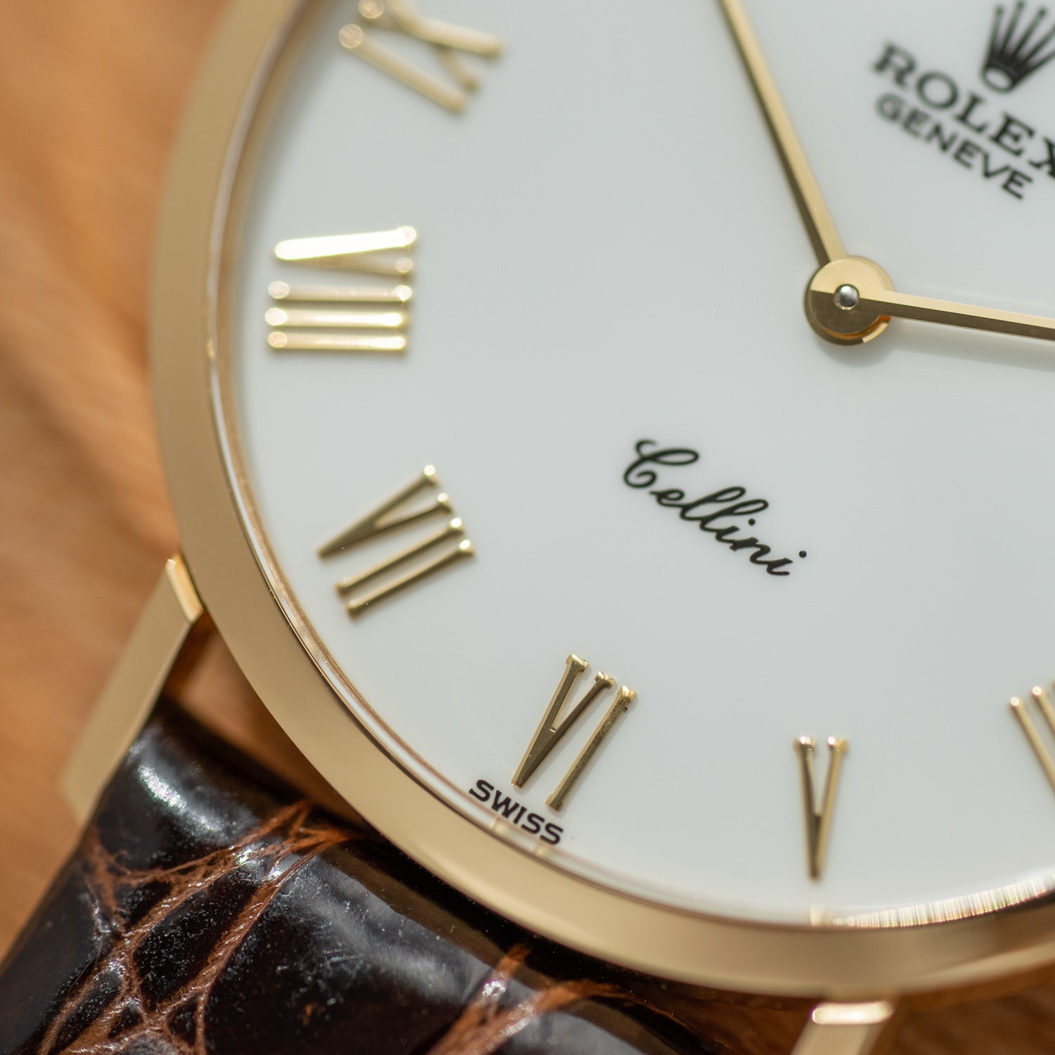 ロレックス チェリーニ 4112 YG ホワイト ローマンダイアル ROLEX CELLINI 4112 YG WHITE ROMAN