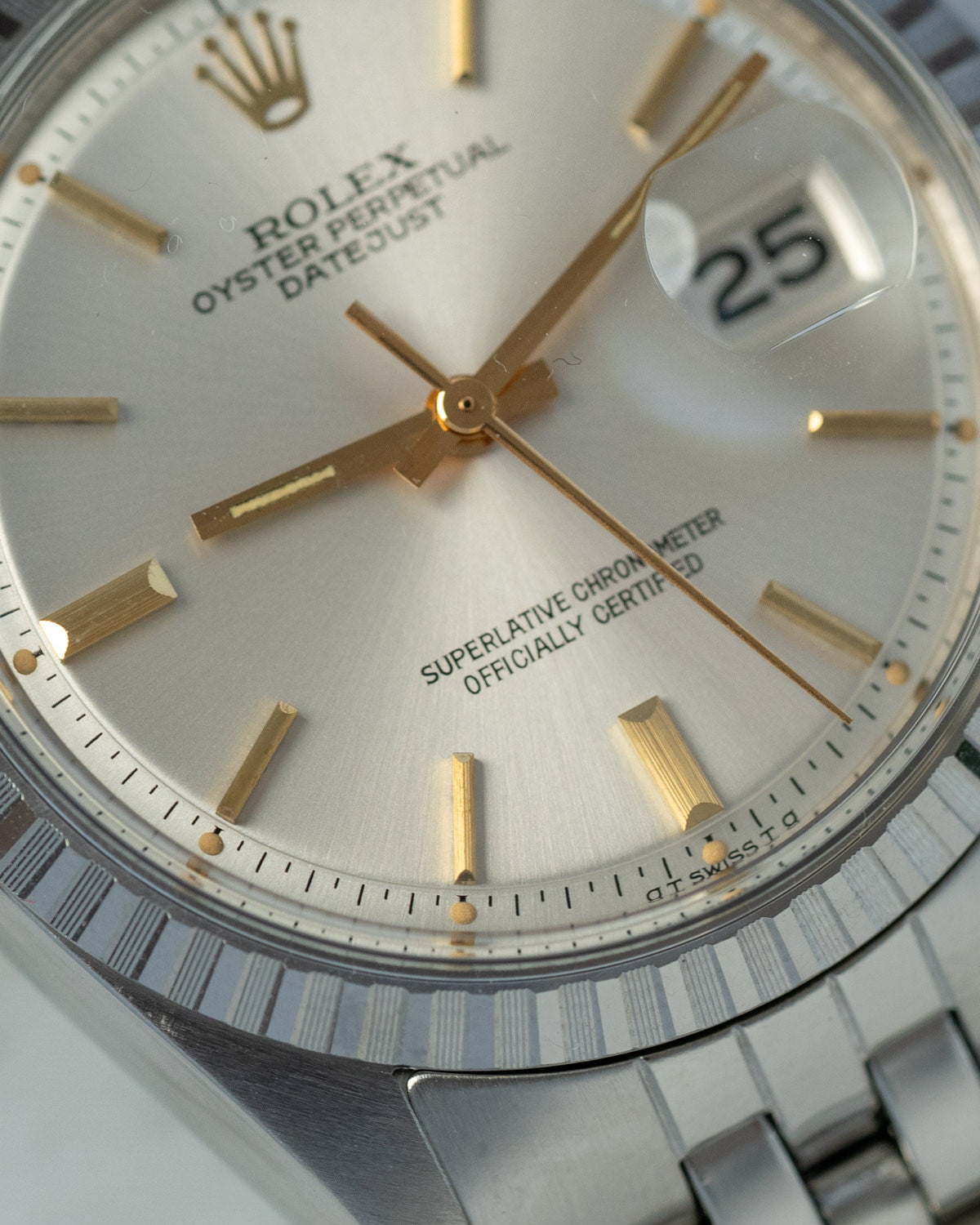 ロレックス デイトジャスト 1603 シルバー / ROLEX Datejust Silver Sigma Dial