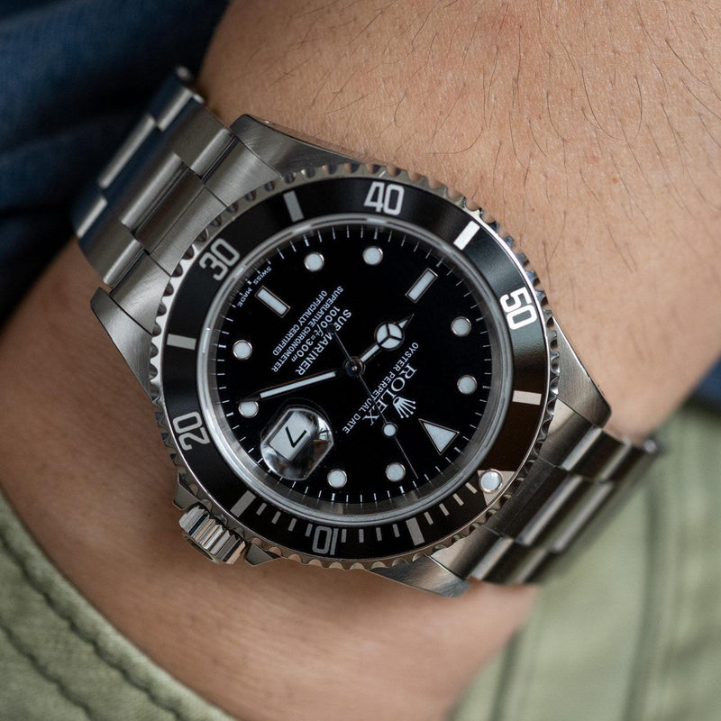 rolex submariner date 16610