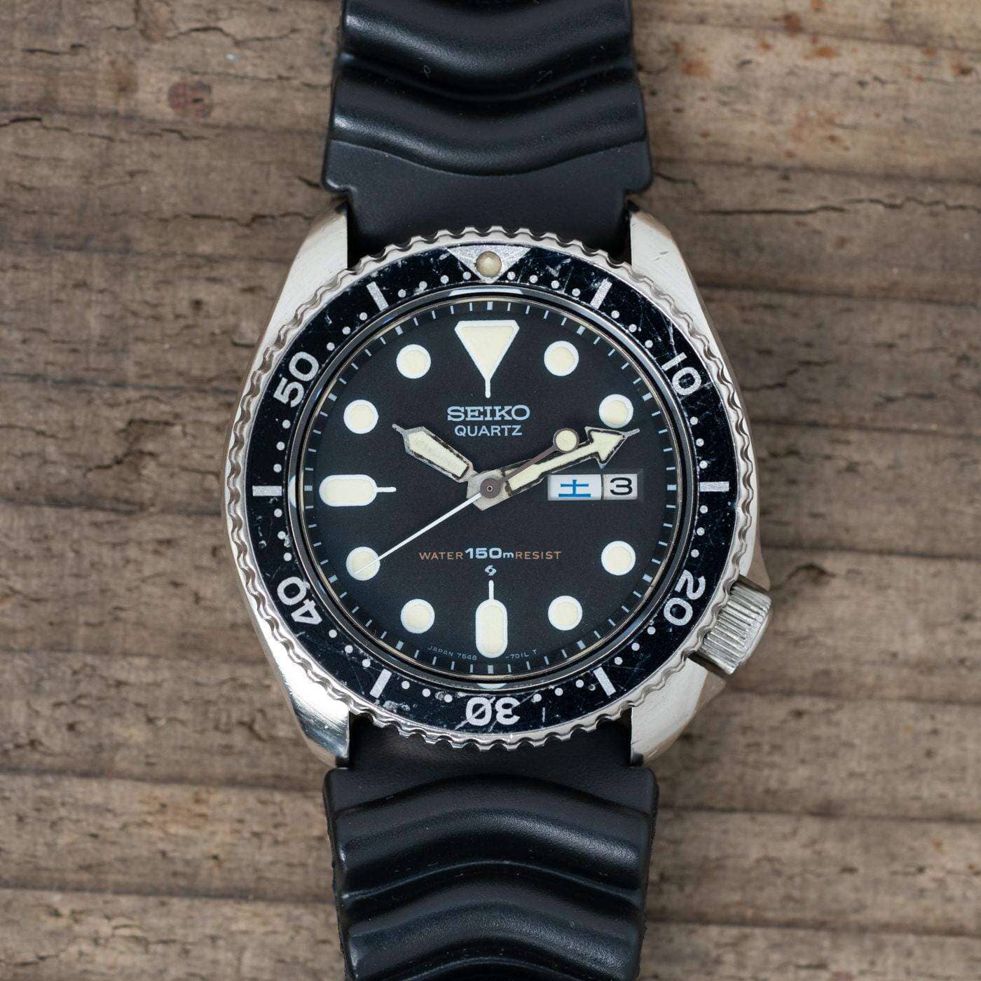 SEIKO 150m Diver 7548-7000 Black | ARBITRO