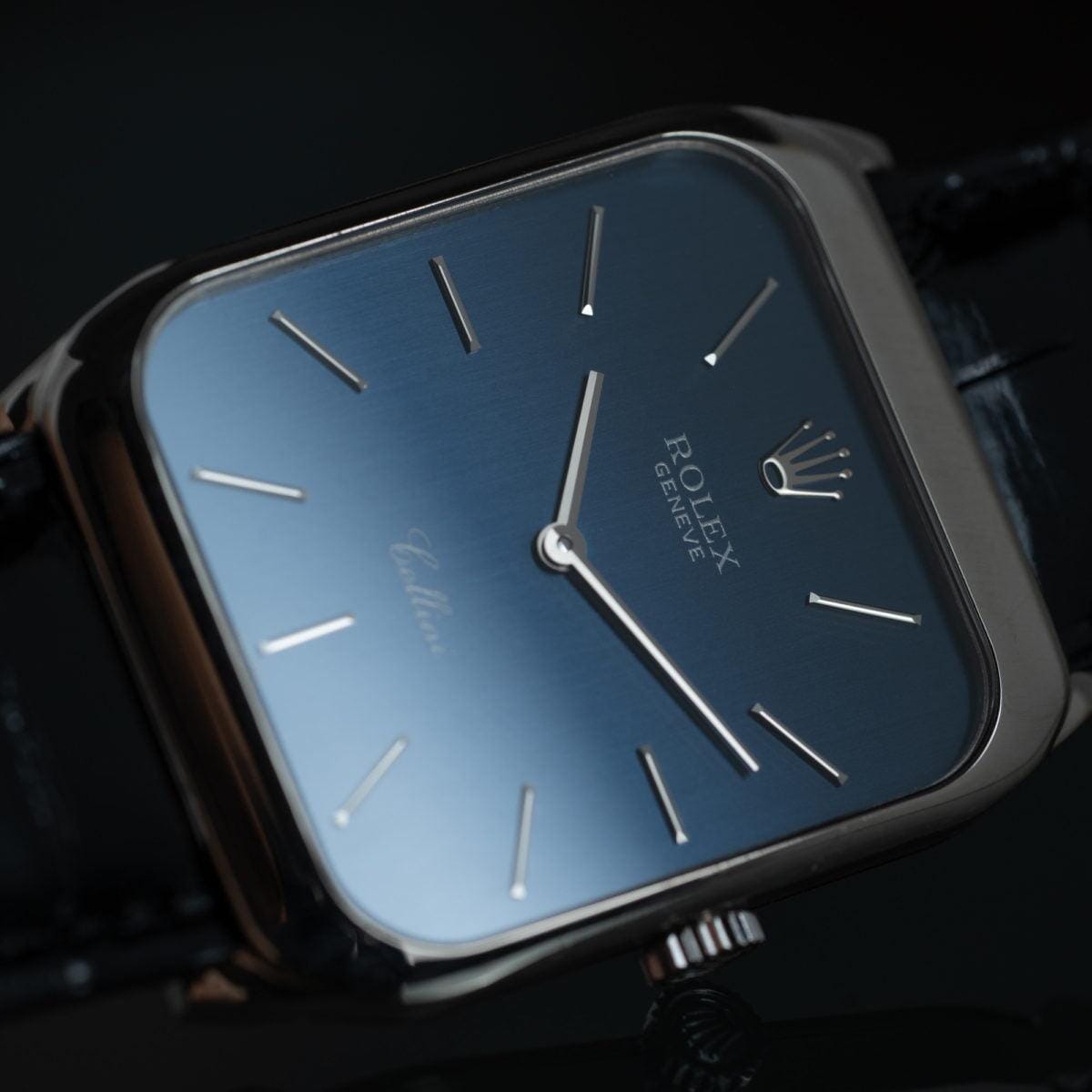 ロレックス チェリーニ ヴィンテージ 4135 WG レクタングル   ROLEX Cellini