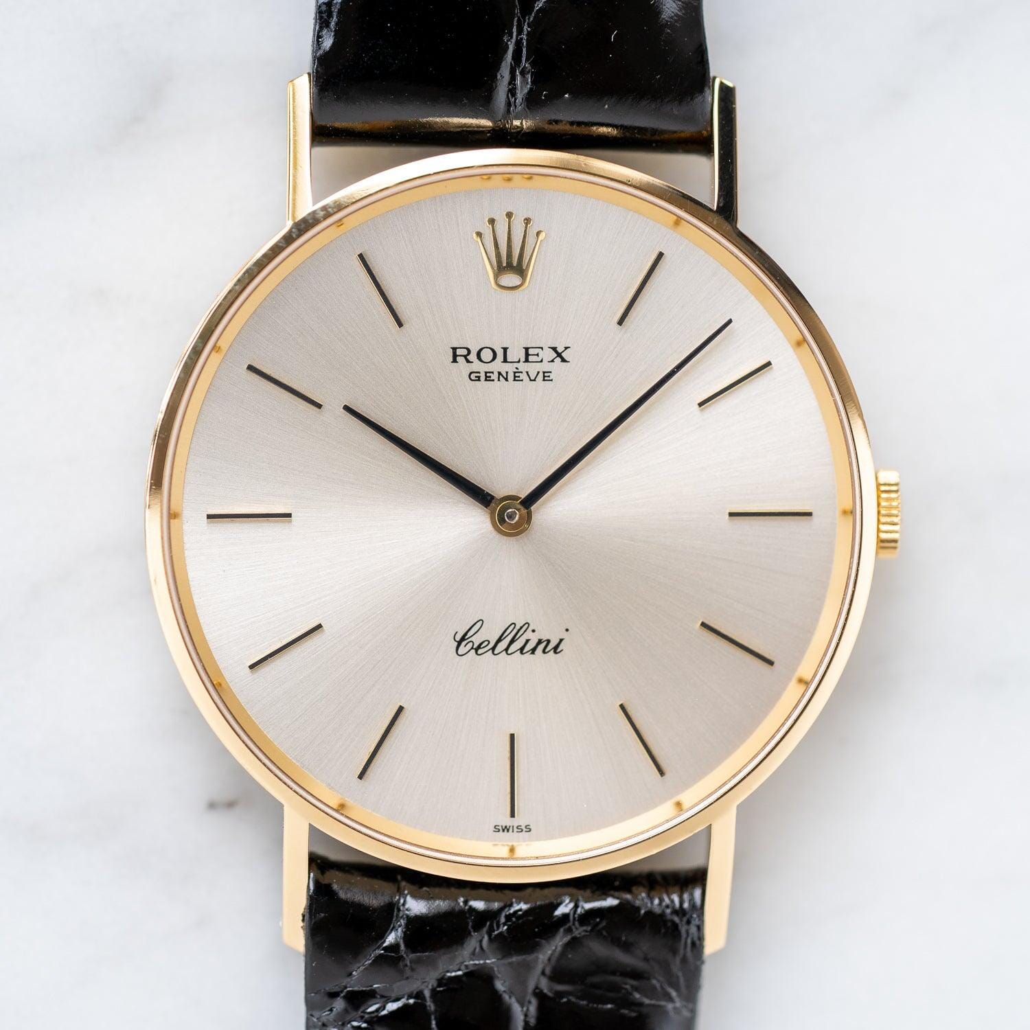 Rolex最終日！ロレックスチェリーニ　Rolex cellini 腕時計メンズ 不稼動