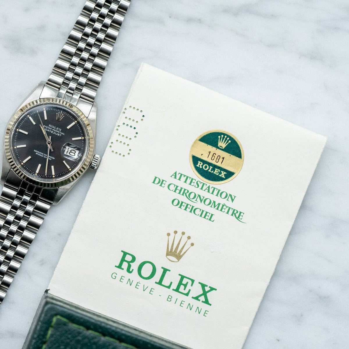 ロレックス デイトジャスト 1601 マットブラック ROLEX Datejust Matte Black