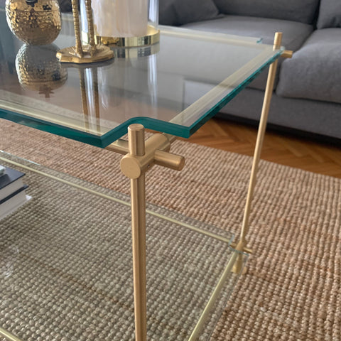 Brass-glass-shelving-unit-coffee-table