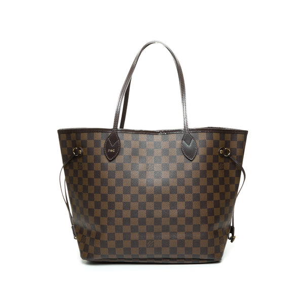 Louis Vuitton Ruiu Iton On My Side Mm 2Way Tote Bag Leather Canvas Black  White