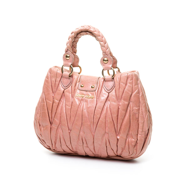 Miu Miu Leather Baguette (SHG-29966) – LuxeDH