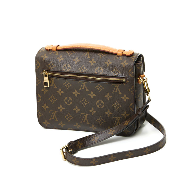 Louis Vuitton LV Unisex Félicie Strap & Go Pochette Monogram Coated  Canvas-Brown - LULUX