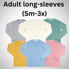 Adult-Sublimation Blank 100% Polyester Colored Sweatshirts (Sm-3X)