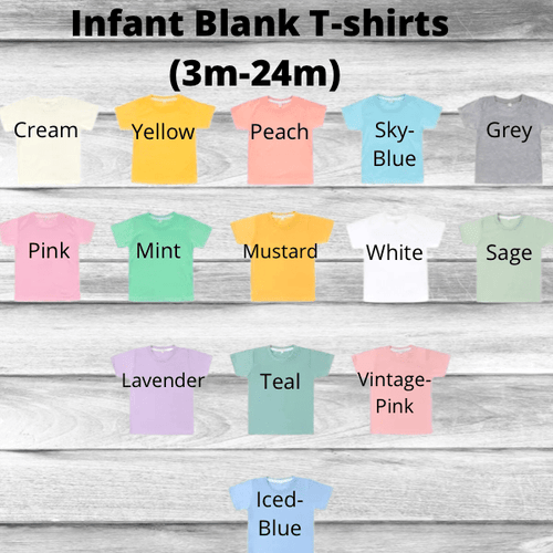 Toddler-Sublimation Blank 100% Polyester Colored T-shirts (2T-5T) 2T / Iced Blue