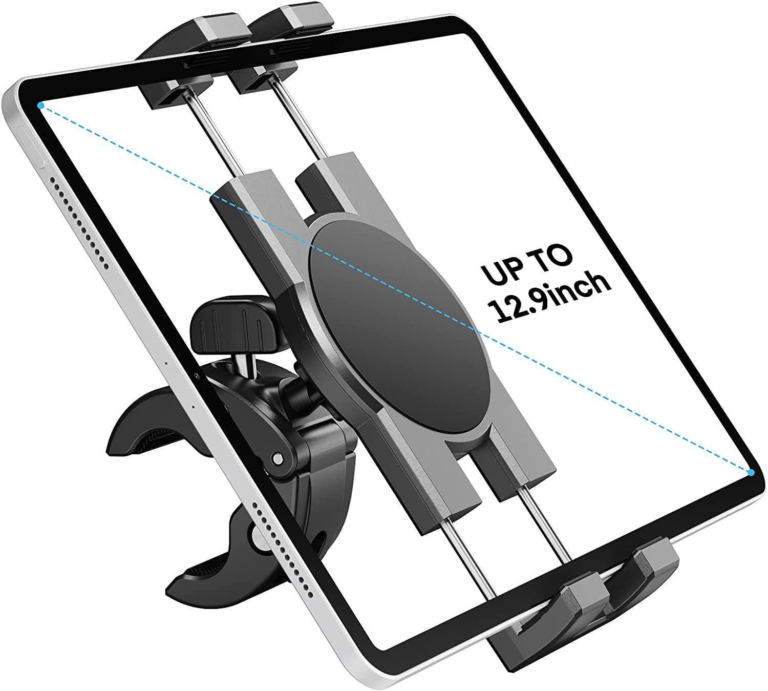 spin bike with tablet