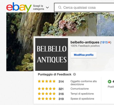 Belbello Antiques Ebay