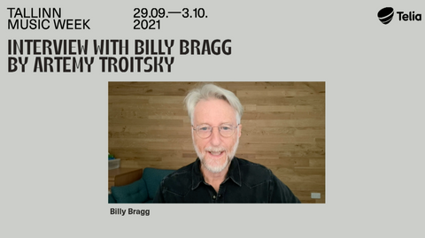 an interview with Singer-songwriter, activist, music historian and writer Billy Bragg.