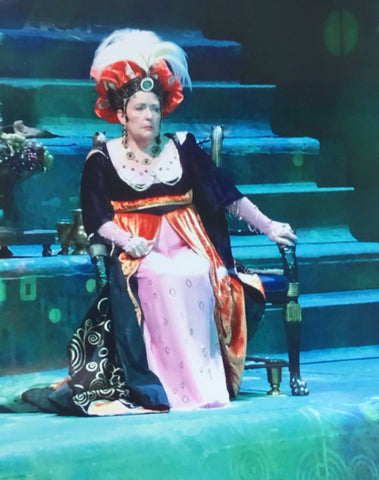 Carole Wilson - Freelance Mezzo Soprano - pictured in the role Herodias