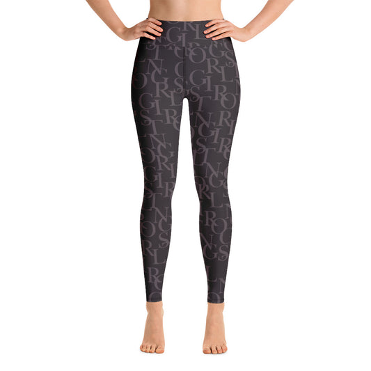 Peacock Print high waist women's leggings- – GIRLSTRONG INC