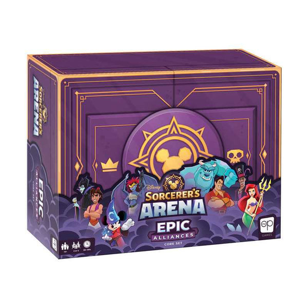  Disney's Sorcerer's Arena: Epic Alliances Premium Card Sleeves, 100 Card Protector Sleeves