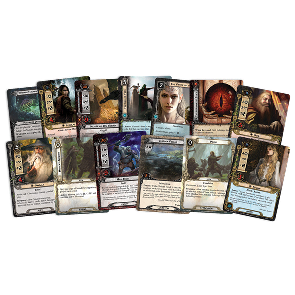 Lord of the Rings LCG: The Fellowship of the Ring Saga Expansion