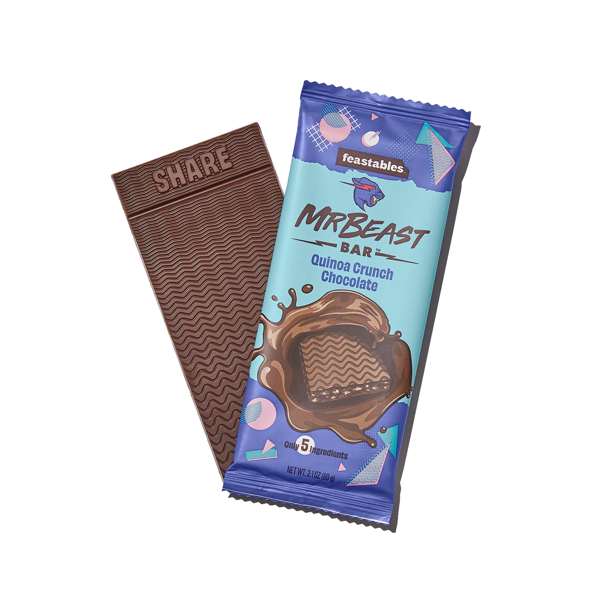 Mr Beast - Milk Chocolate Crunch Bar 
