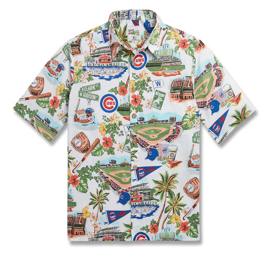 SAN FRANCISCO GIANTS HAWAIIAN SHIRT GIANTS HISTORY REYN SPOONER SZ: XL