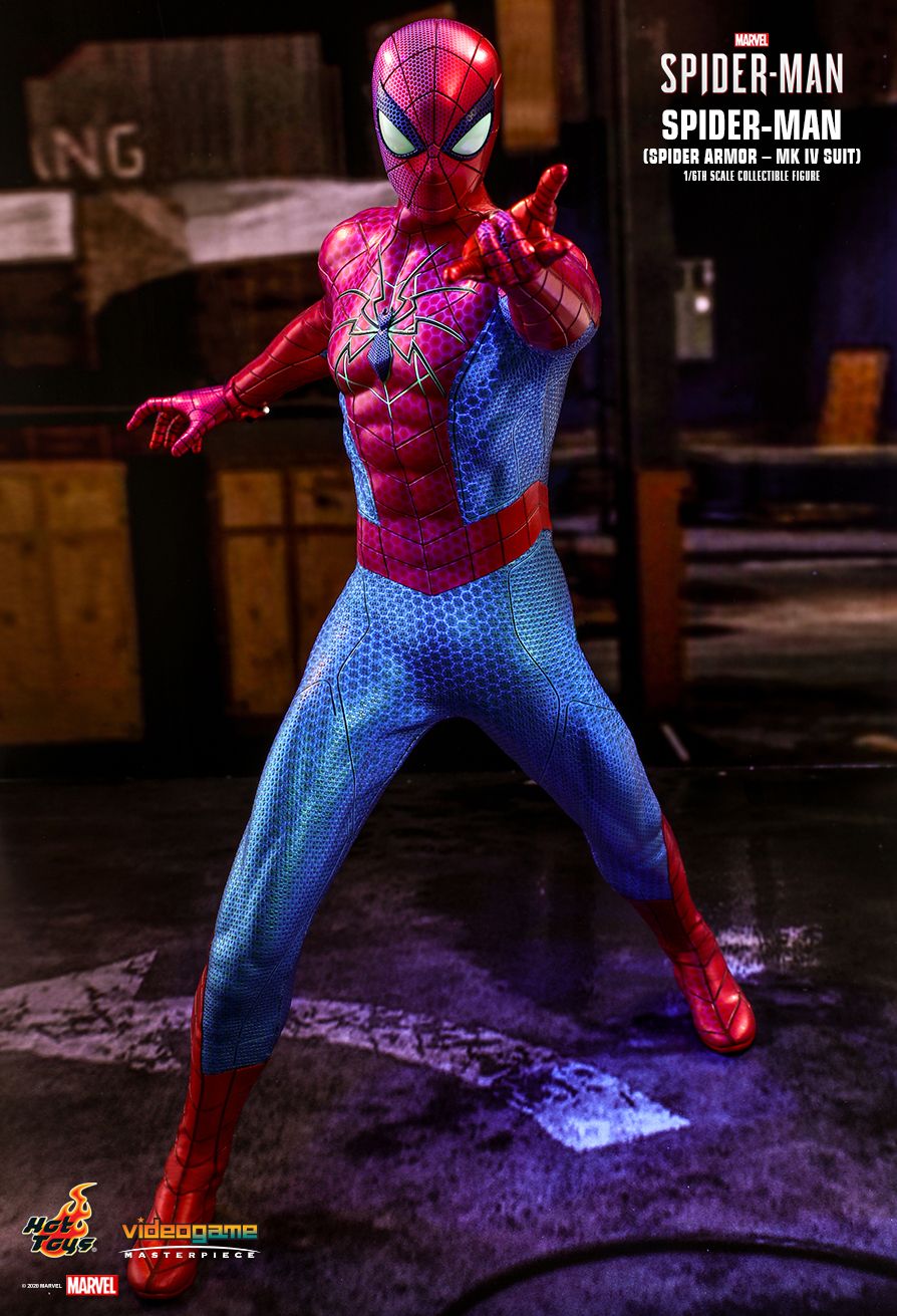 Spider-Man MKIV Suit - Marvel's Spider-Man – Figuras Premium Guatemala