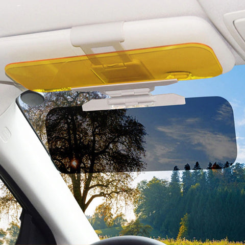 Car Sun Visor Windshield Mirror Protector Anti Glare - Claritix™