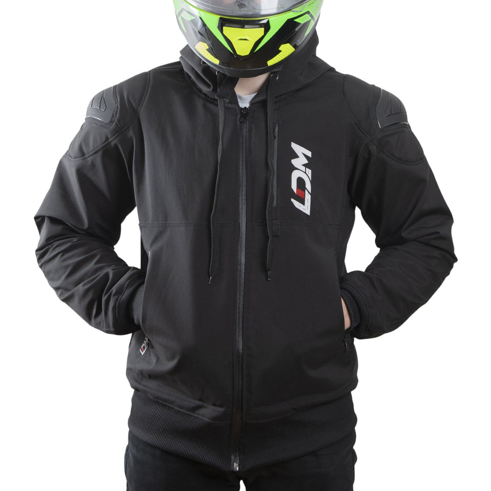 armored hoodie motorcycle jacket