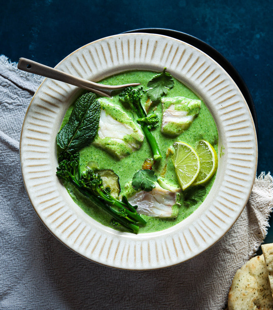 Smoked Haddock Green Curry Recipe