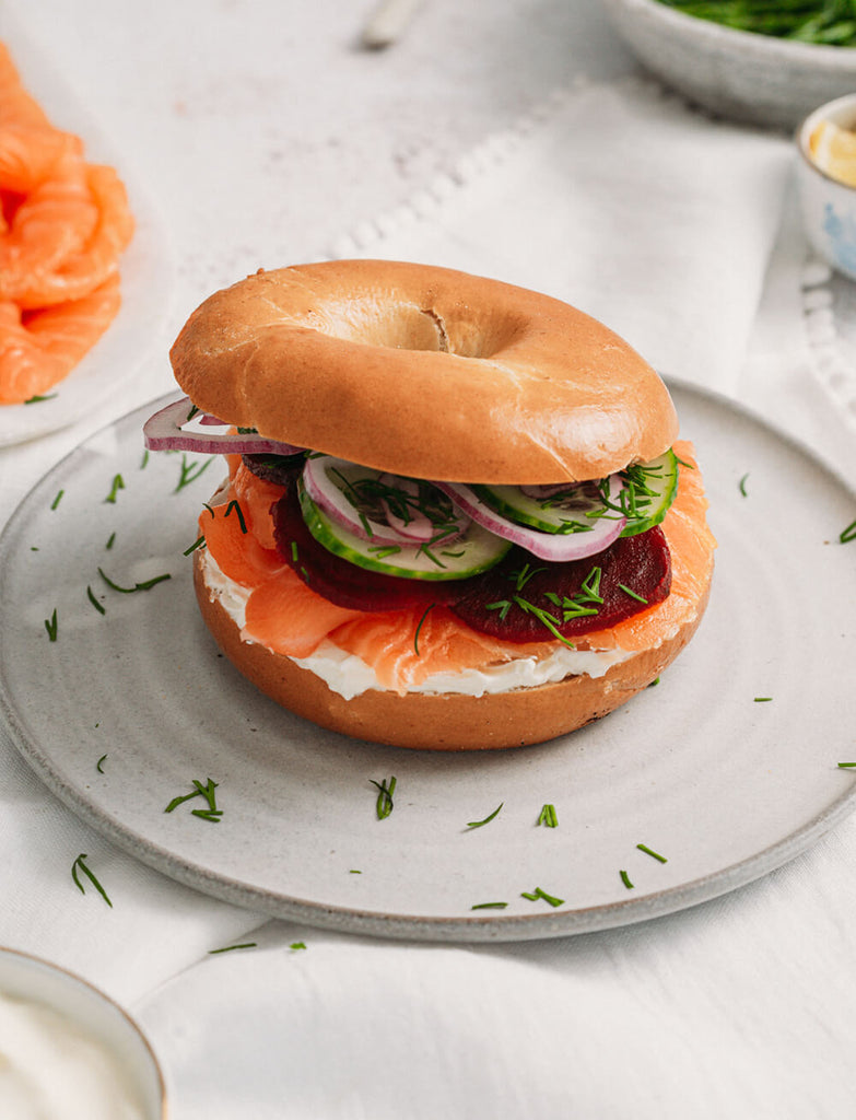 Smoked Salmon Bagel | Alfred Enderby