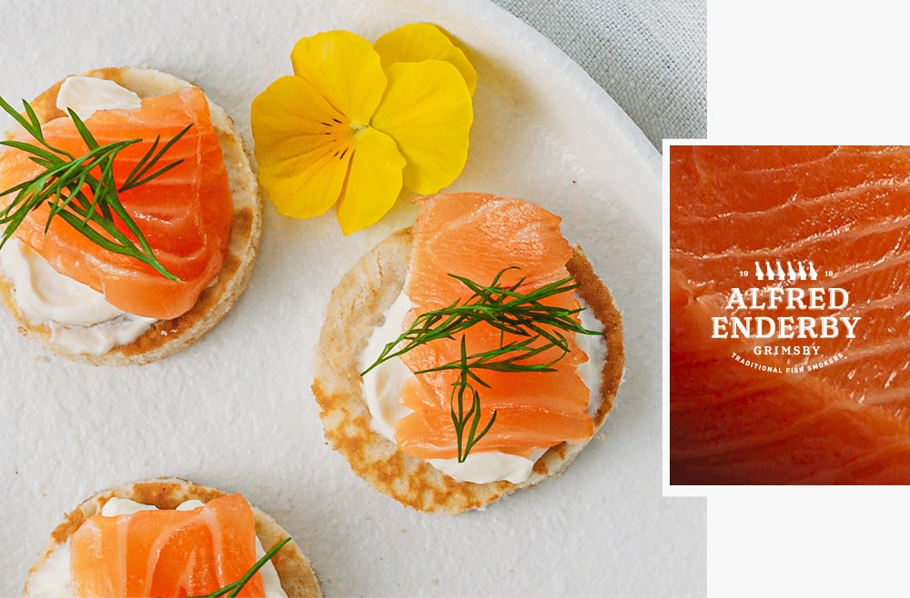 Smoked Salmon Canapès | Alfred Enderby Smoked Fish