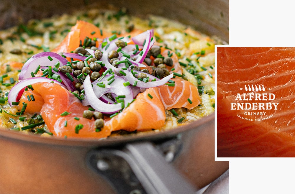 Smoked Salmon Frittata | Alfred Enderby Smoked Fish