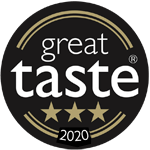 3 stars at the 2020 Great Taste Awards