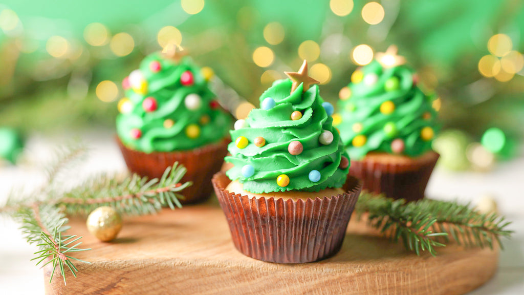 Recipe of Christmas Tree Cupcakes