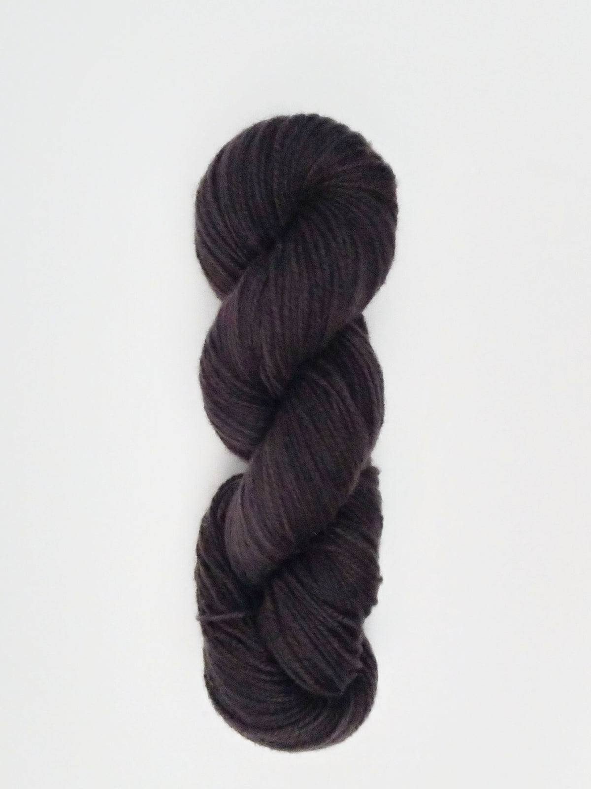 Vintage BEEHIVE Scotch Fingering Wool 3 Ply Charcoal Black 6293 Yarn Skein  1 Oz