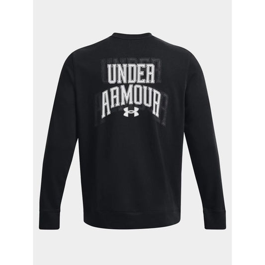 Under Armor Rival Fleece Sweatshirt - Black/White - 1379755-001