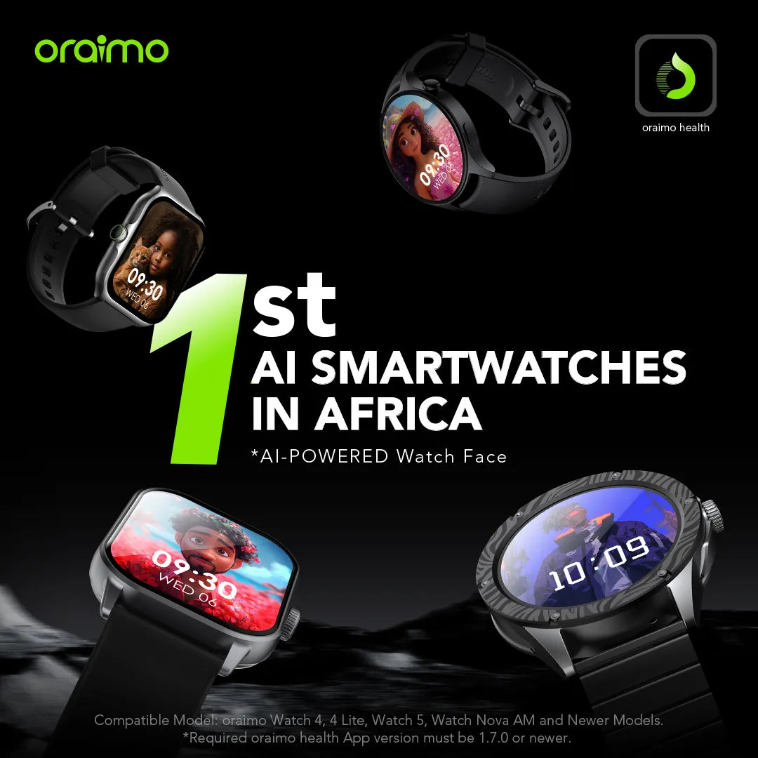 oraimo watch 5 smart watch xprs