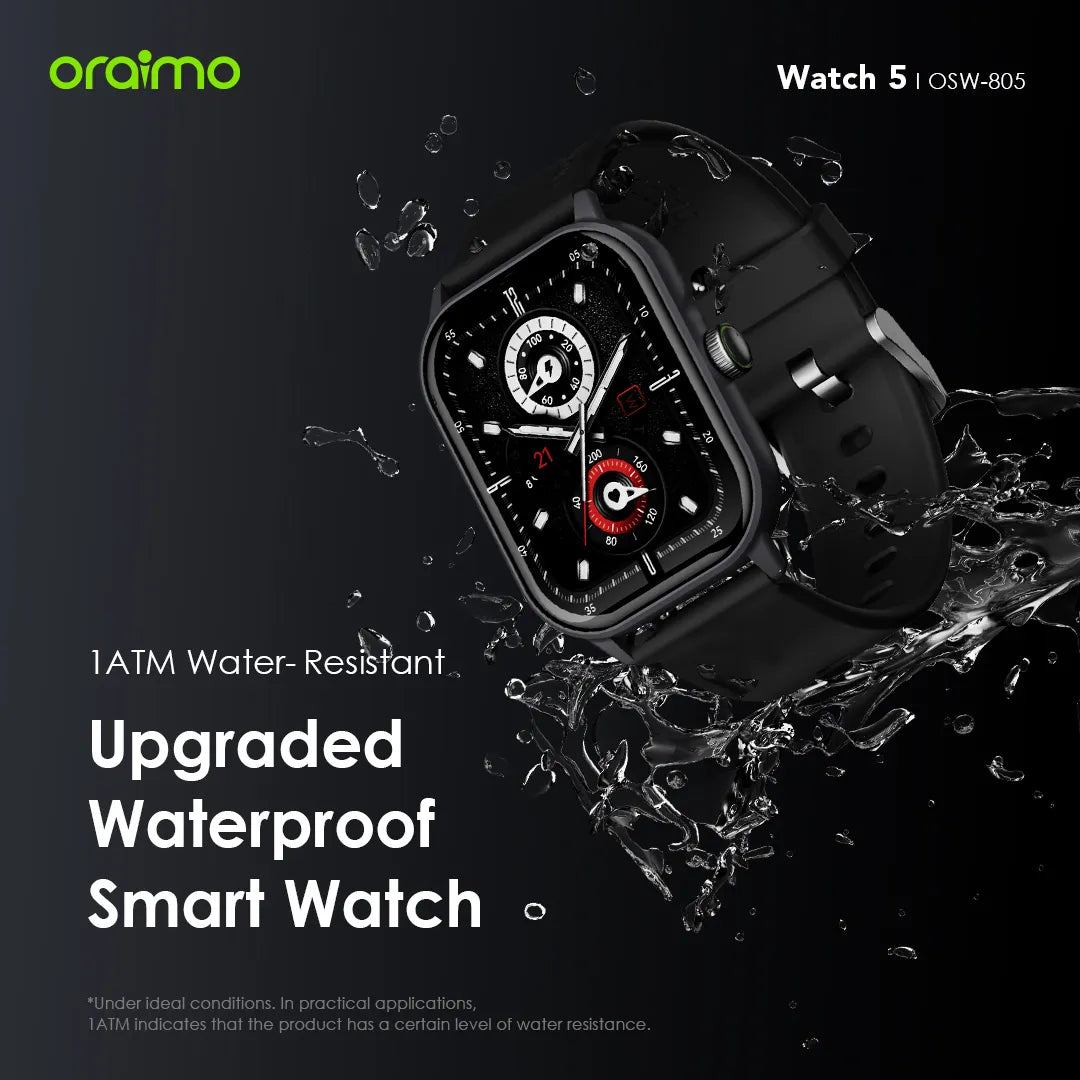 oraimo watch 5 smart watch waterproof