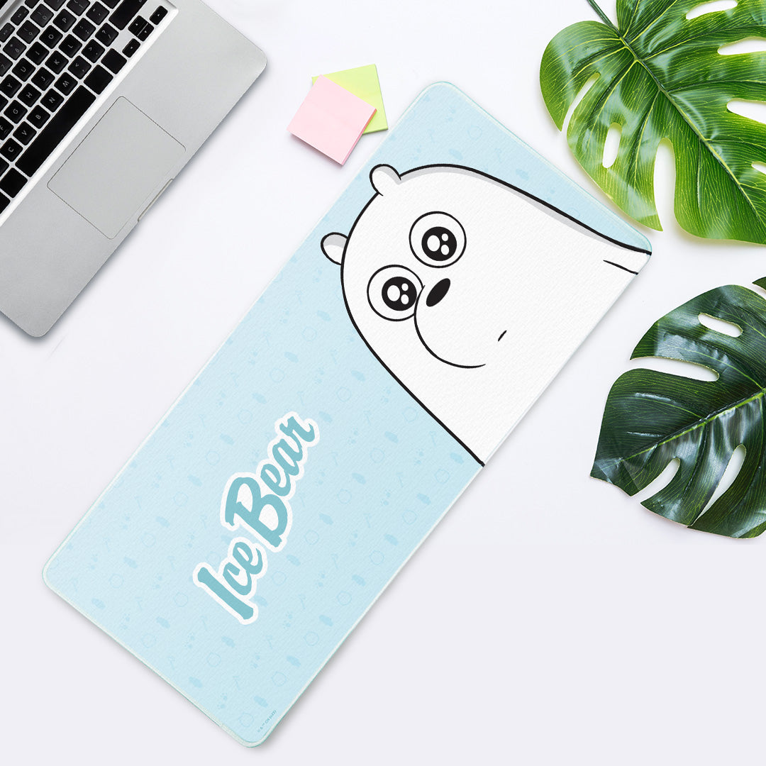The Ergonomist We Bare Bears Extended Gaming Mouse Mat 2nd Collection - Ice Bear