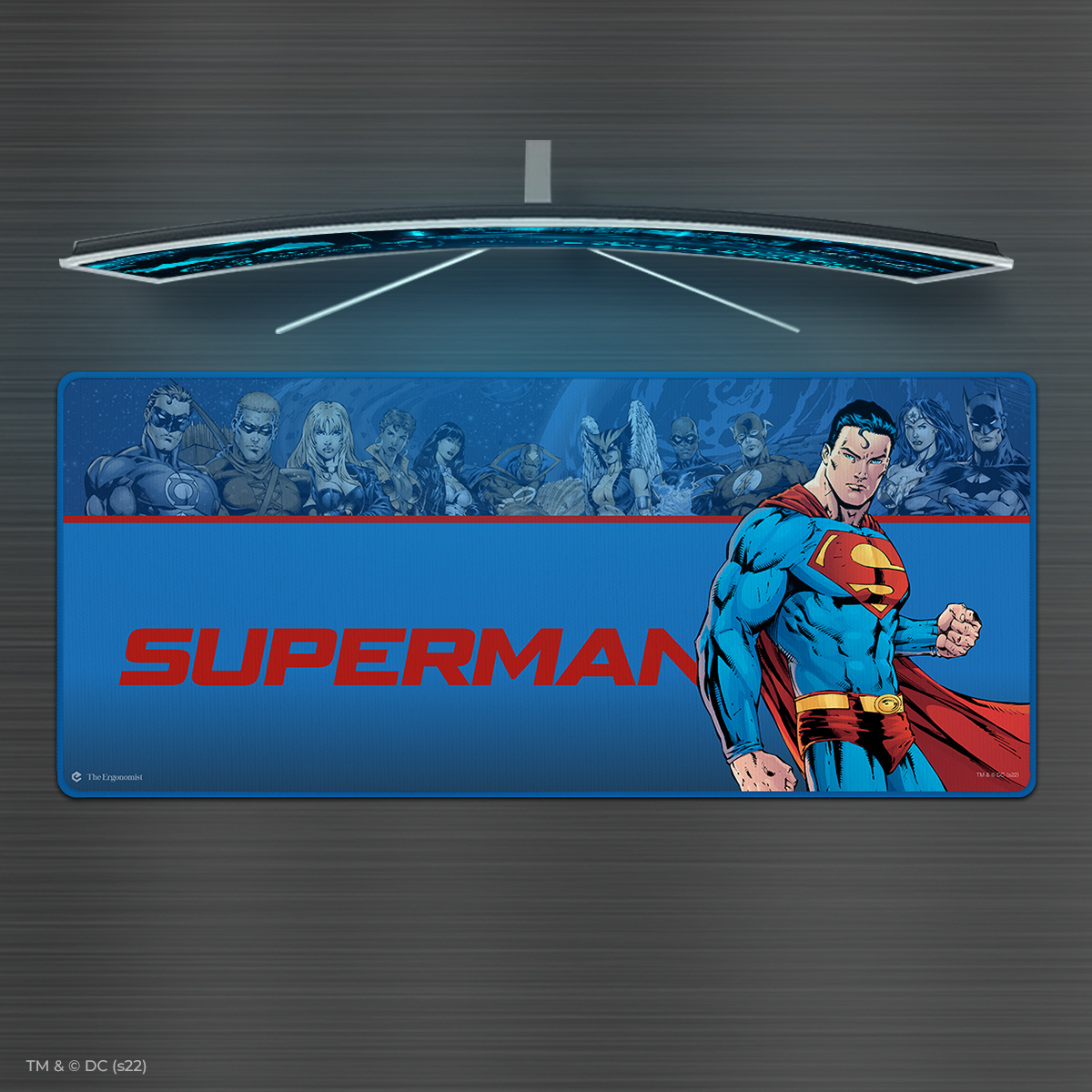 superman mouse pad