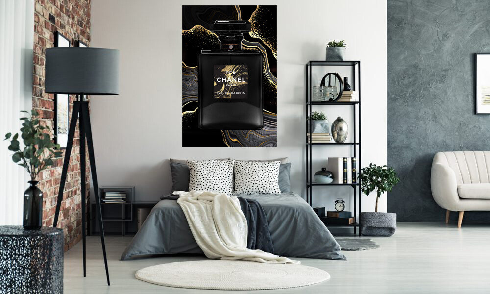 dealer Spanje wetenschappelijk Chanel black and gold – Black Art