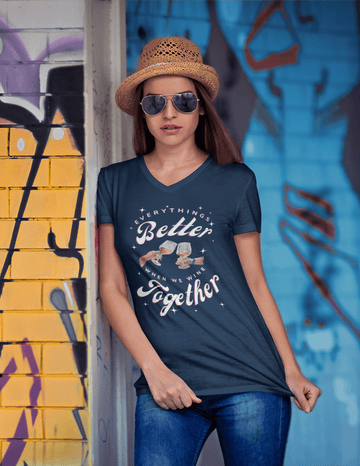 Bella+Canvas Unisex Jersey V-Neck T-Shirt