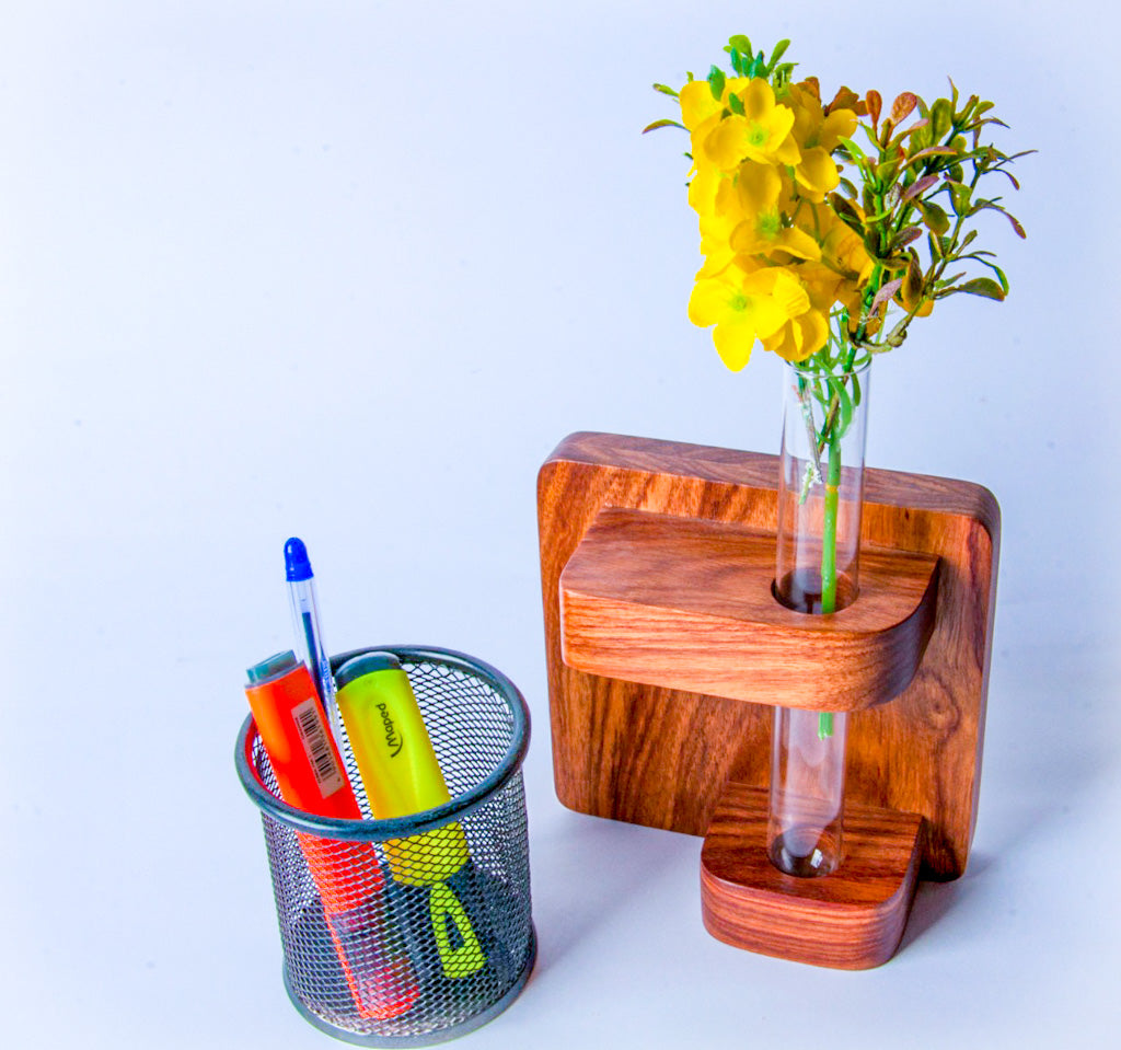 Half Ledge Design Vase